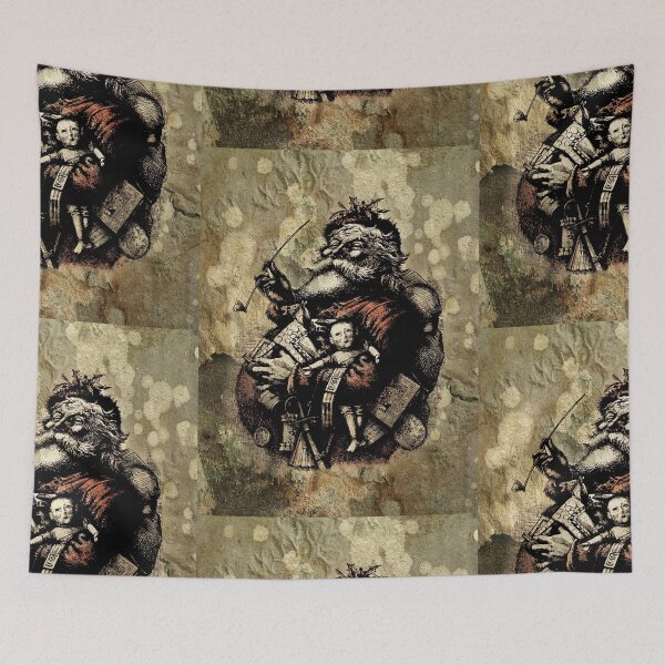 Item preview, Grungy Santa designed and sold by OpheliaThree.