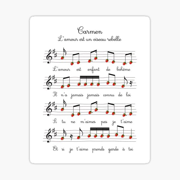 carmen-love-is-a-rebellious-child-music-sheet-art-georges-bizet