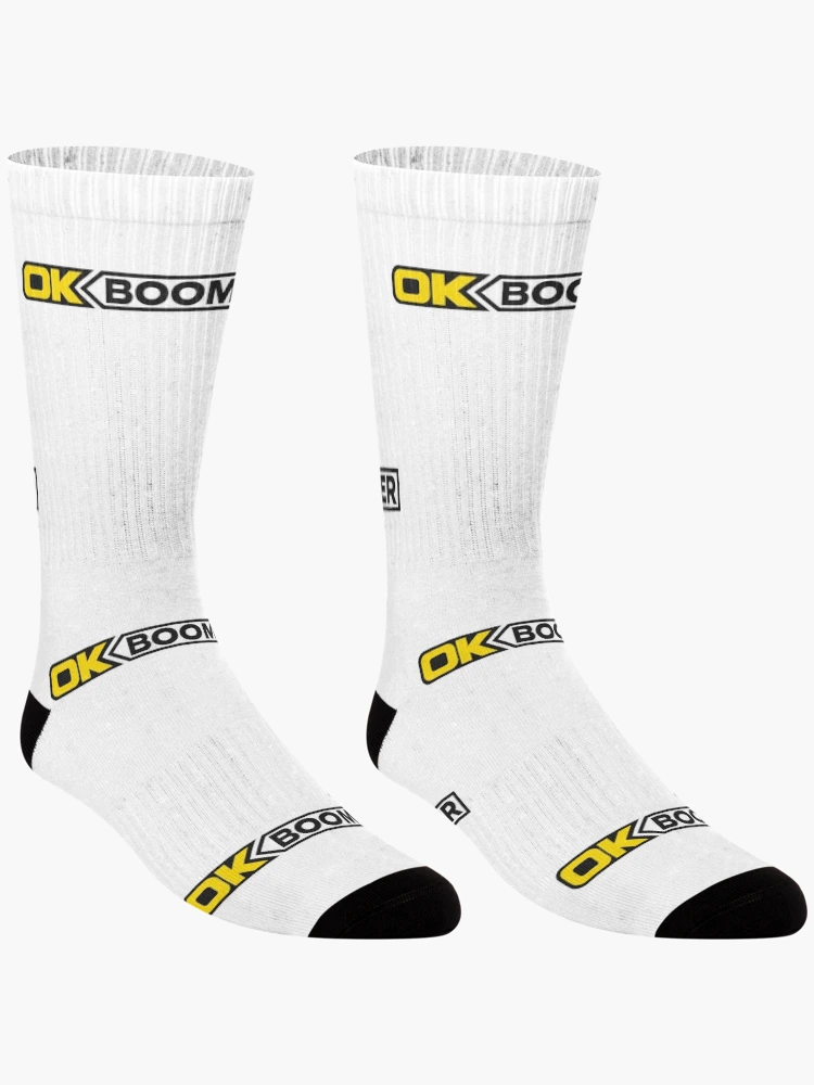 Thumbnail 3 of 5, Socks, OK BOOMER (Yellow) [Roufxis-Rb] designed and sold by RoufXis.