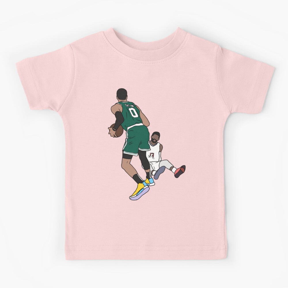 Jayson Tatum Slam Dunk Kids T-Shirt for Sale by RatTrapTees