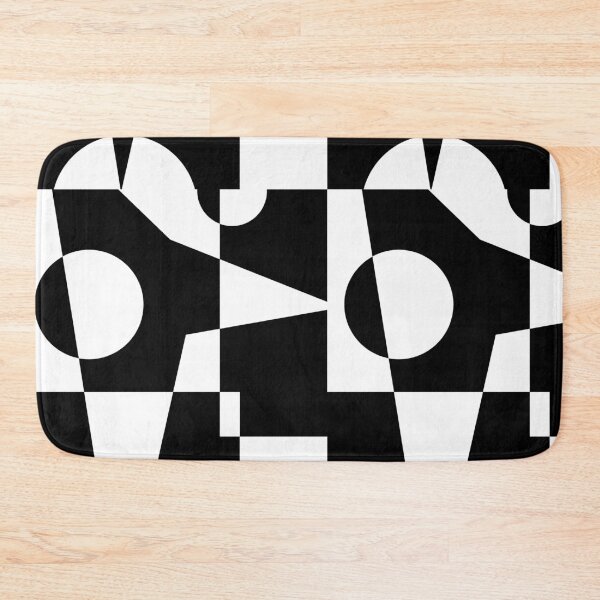 Item preview, Abstract Geometric Legion in Black & White designed and sold by Rob Colvin.