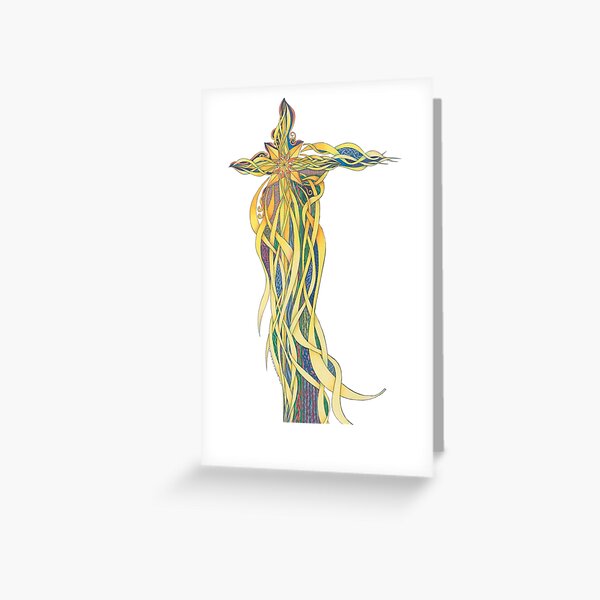 God of Hope - Christmas Star Greeting Card