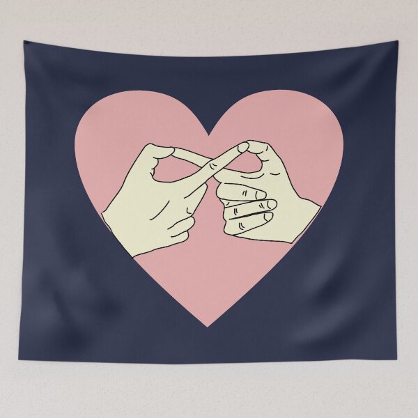Item preview, FOREVER HANDSIGN PINK BLUE designed and sold by since-dayone.