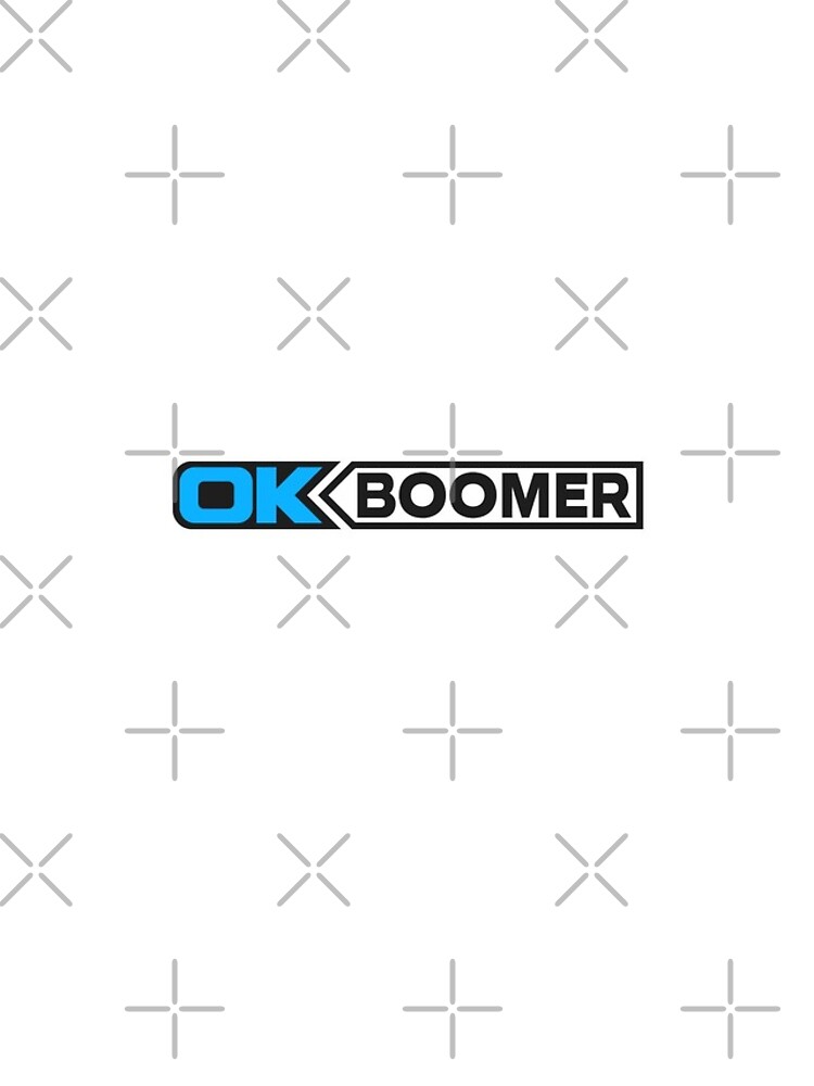 Thumbnail 4 of 4, iPhone Case, OK BOOMER (Blue) [Roufxis-Rb] designed and sold by RoufXis.
