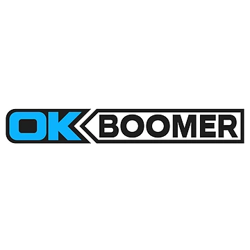 Artwork thumbnail, OK BOOMER (Blue) [Roufxis-Rb] by RoufXis