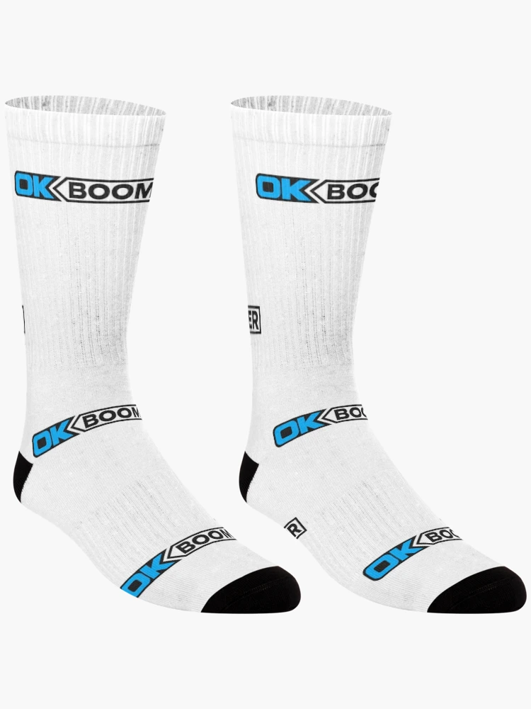 Thumbnail 3 of 5, Socks, OK BOOMER (Blue) [Roufxis-Rb] designed and sold by RoufXis.