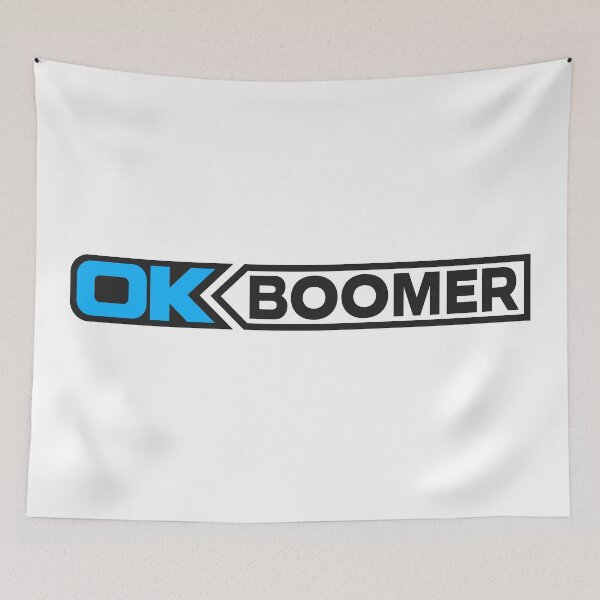Item preview, OK BOOMER (Blue) [Roufxis-Rb] designed and sold by RoufXis.