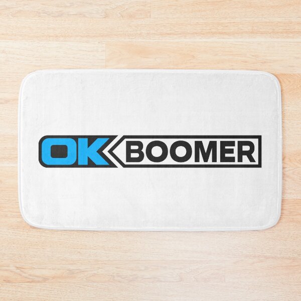 Aperçu de l'œuvre OK BOOMER (Bleu) [Roufxis-Rb] créée et vendue par RoufXis.