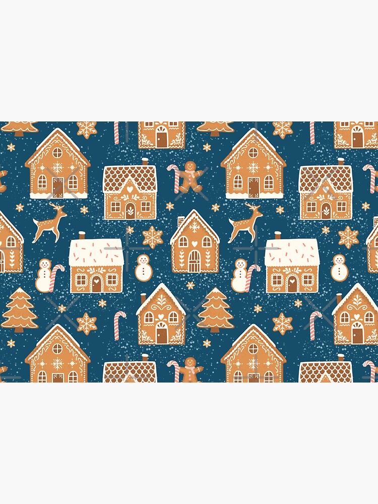 Gingerbread Village (with stickers) by nadyanadya