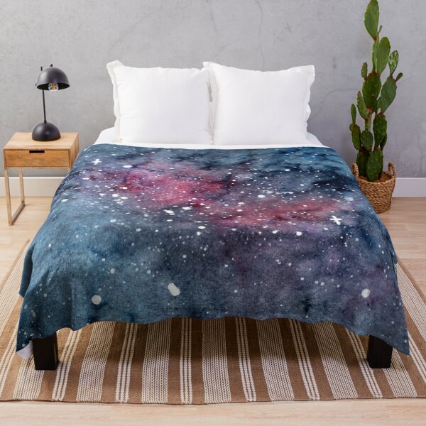 Item preview, Galaxy universe watercolor designed and sold by pinapurri.