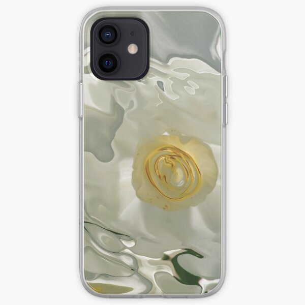 white floating veils iPhone Soft Case