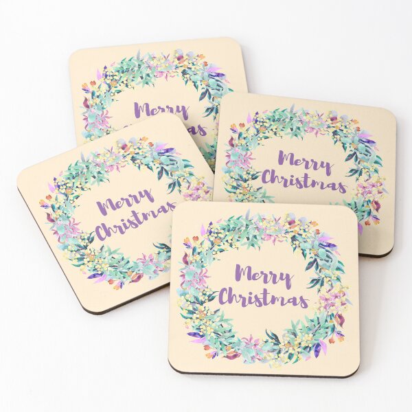 Item preview, Merry christmas flowers designed and sold by OkihanaShop.