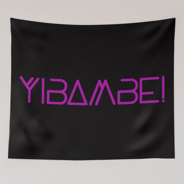 Item preview, YIBAMBE! (Hold Strong) Purple designed and sold by DafyddEm.