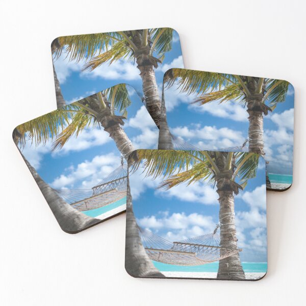Item preview, Tropical Island Palm Tree Beach designed and sold by newburyboutique.