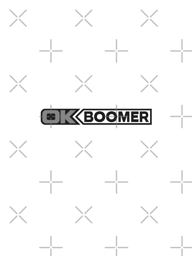 Thumbnail 4 of 4, iPhone Case, OK BOOMER (Grey) [Roufxis-Rb] designed and sold by RoufXis.