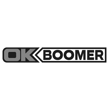 Artwork thumbnail, OK BOOMER (Grey) [Roufxis-Rb] by RoufXis