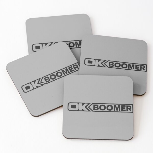 Item preview, OK BOOMER (Black) [Roufxis-Rb] designed and sold by RoufXis.
