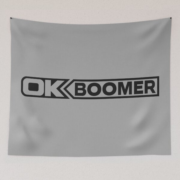 Item preview, OK BOOMER (Black) [Roufxis-Rb] designed and sold by RoufXis.