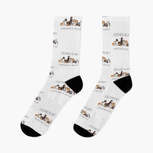 Item preview, Dogs Make Me Happy designed and sold by theboonation.