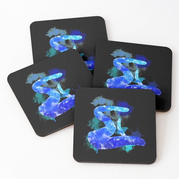 Item preview, Snake Watercolor Lagoon designed and sold by sarnia.