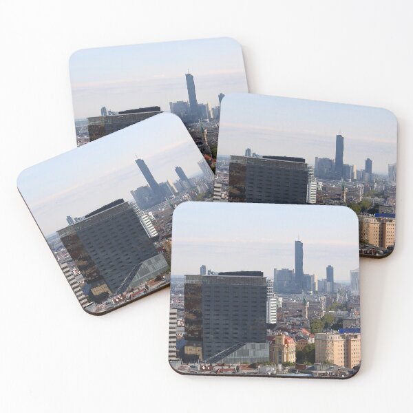 Item preview, cityscape view of Vienna city office buildings Austria designed and sold by goceris.