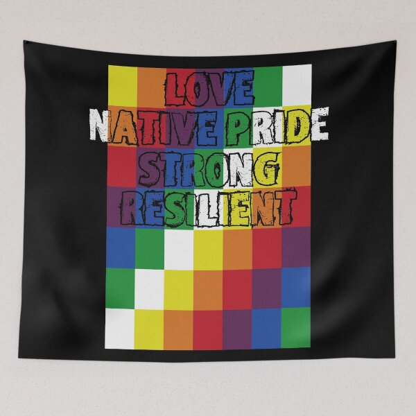 Item preview, Wiphala Flag Indigenous Peoples designed and sold by tincho86tb.
