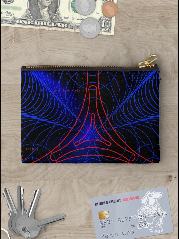 Thumbnail 3 of 4, Zipper Pouch, Control panel designed and sold by divincreador.