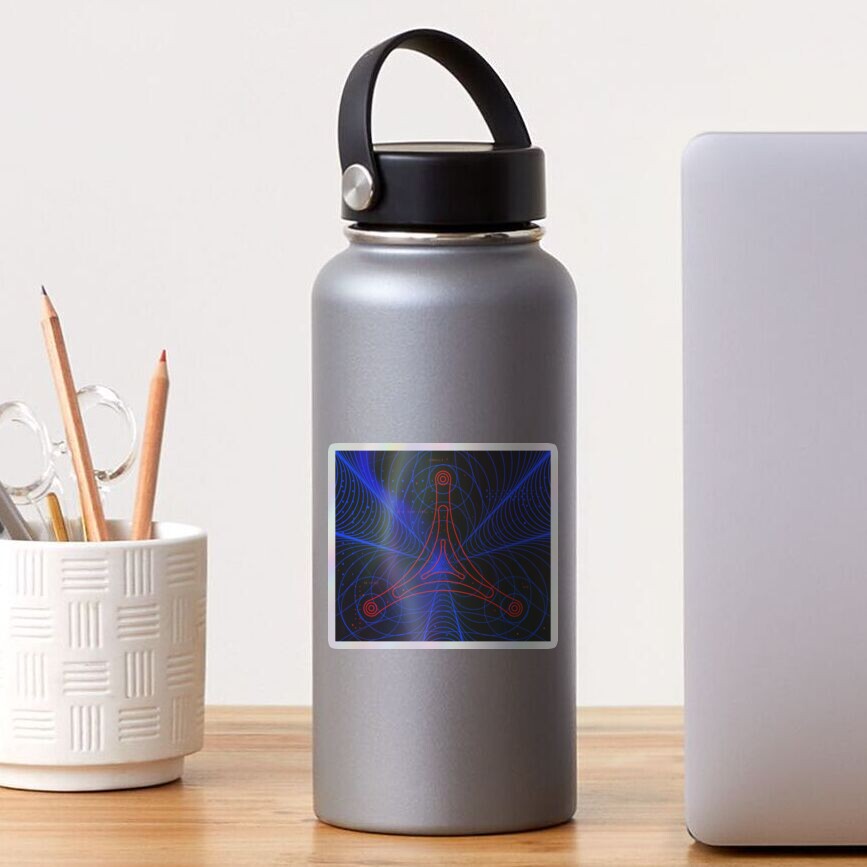 Item preview, Holographic Sticker designed and sold by divincreador.