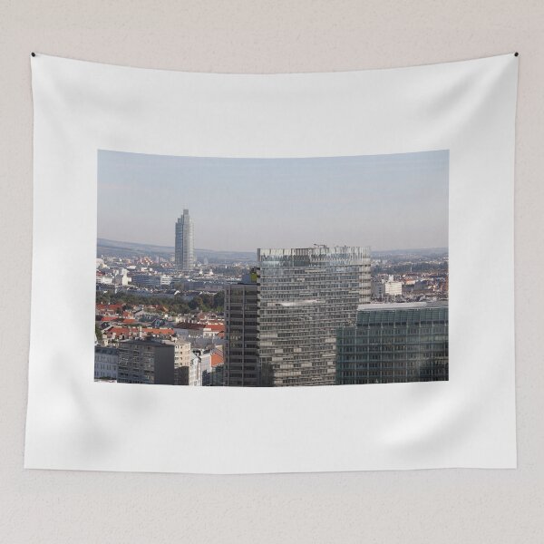 Item preview, Office buildings cityscape view of Vienna city  designed and sold by goceris.