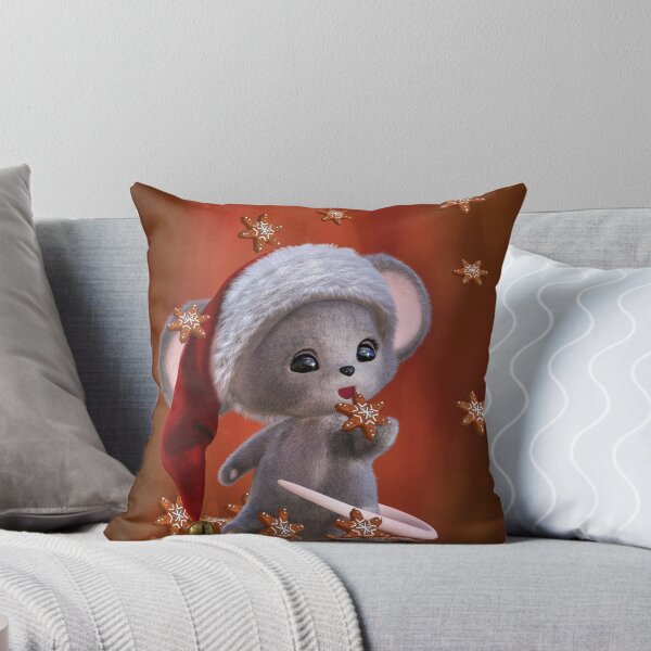 Item preview, Little Christmas mouse with biscuits designed and sold by Andrea Tiettje.