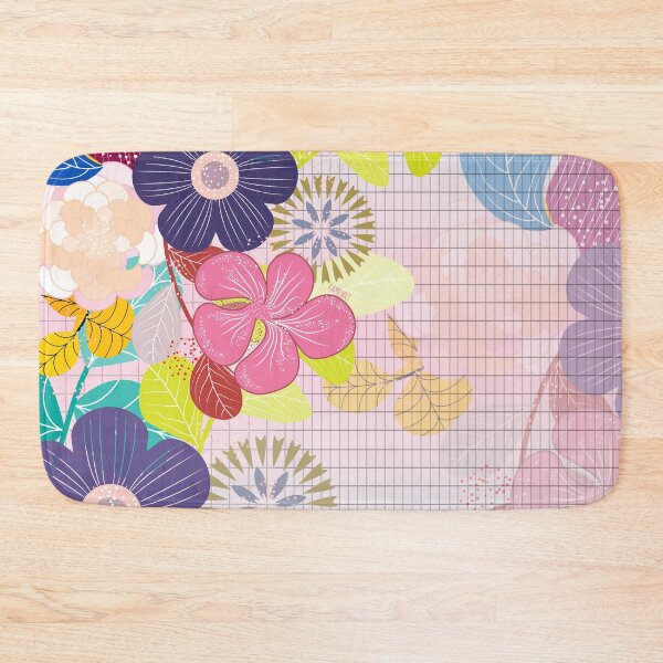 Item preview, Floral Grid designed and sold by famenxt.