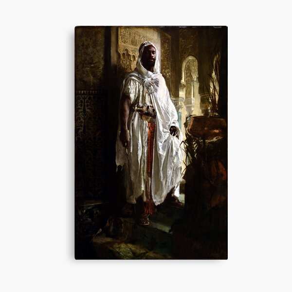Eduard Charlemont The Moorish Chief Canvas Print