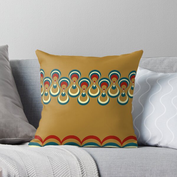 Item preview, Vintage duplo paon on beige  designed and sold by Yamy Morrell Art and Design.