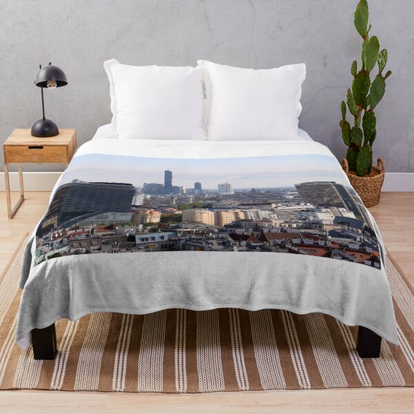 Item preview, Office buildings cityscape view of Vienna city Austria designed and sold by goceris.