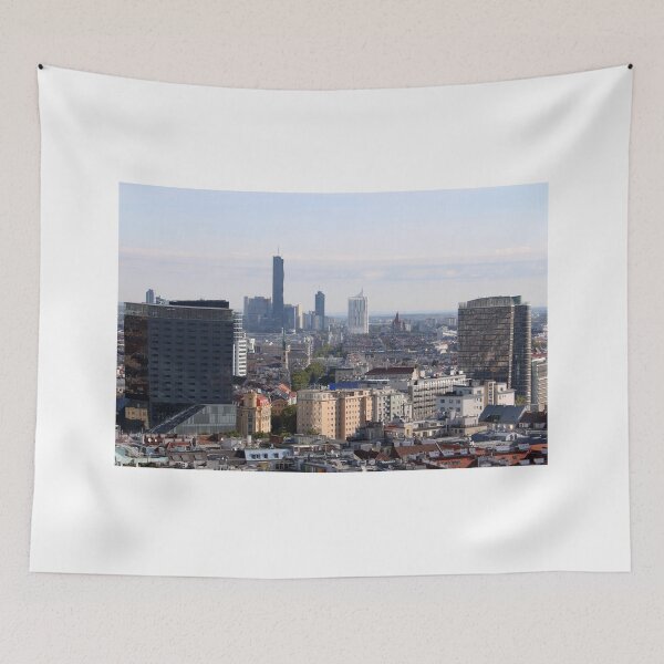 Item preview, Office buildings cityscape view of Vienna city Austria designed and sold by goceris.