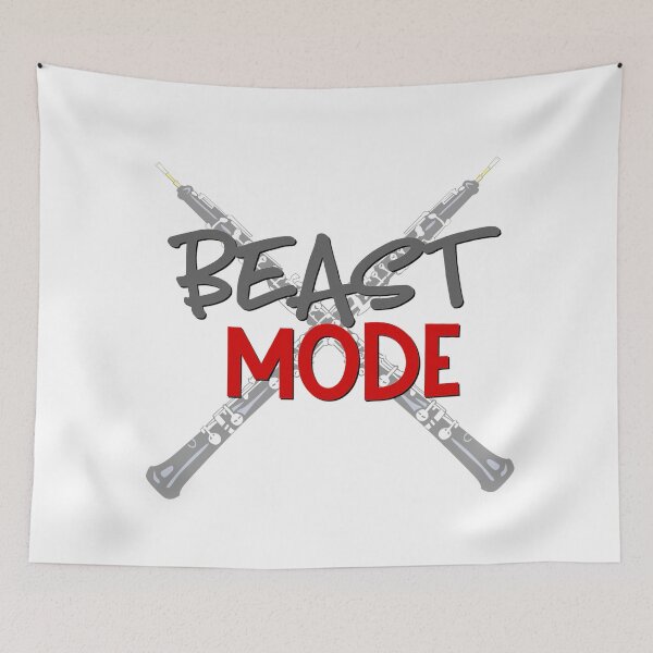 Item preview, Beast Mode - Oboe designed and sold by BandMomDesigns.