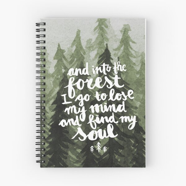 Item preview, Into the Forest I go watercolor designed and sold by pinapurri.