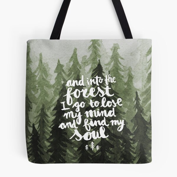 Item preview, Into the Forest I go watercolor designed and sold by pinapurri.