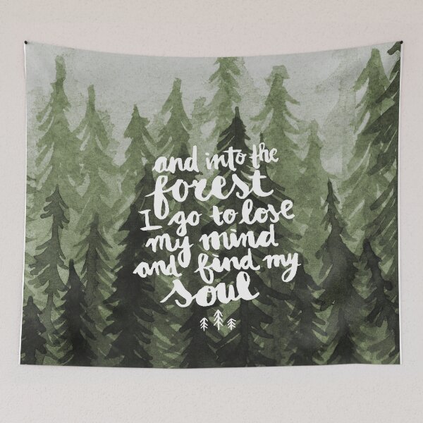 Item preview, Into the Forest I go watercolor designed and sold by pinapurri.
