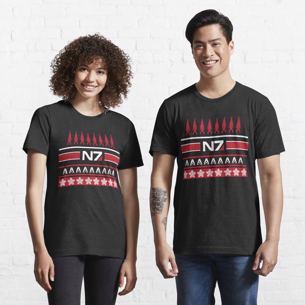mass effect christmas jumper