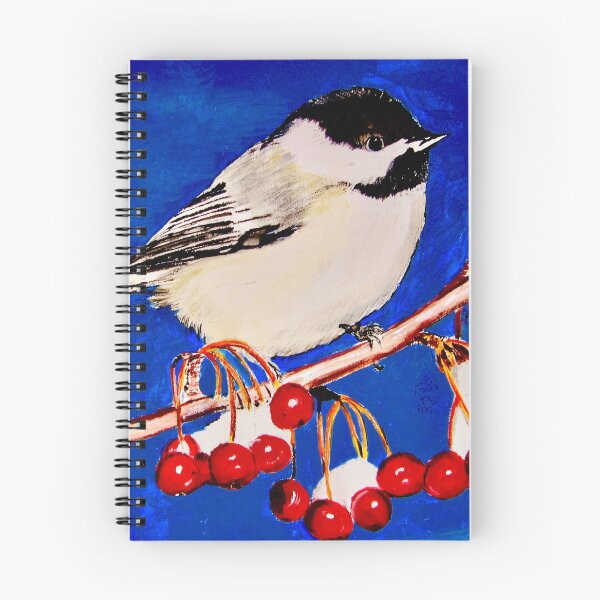 Item preview, Acrylic Chickadee designed and sold by PaintedbyCarol.