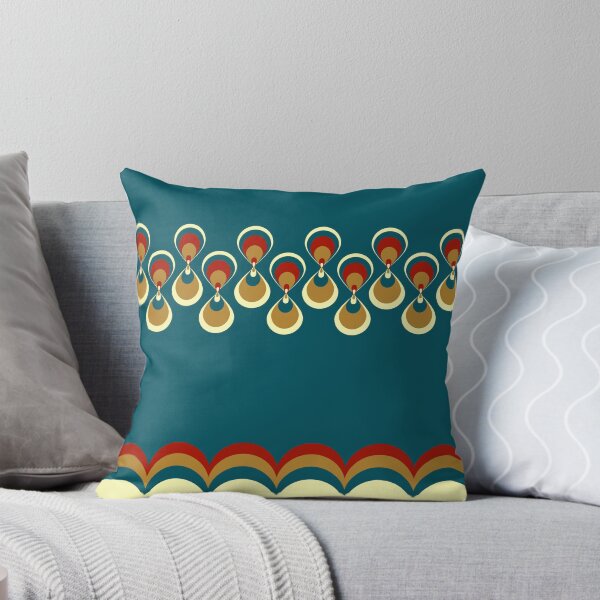 Item preview, Vintage duplo paon on blue designed and sold by Yamy Morrell Art and Design.