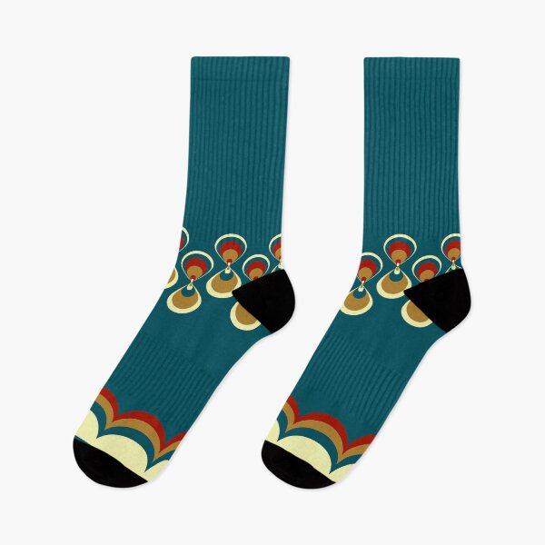 Item preview, Vintage duplo paon on blue designed and sold by Yamy Morrell Art and Design.