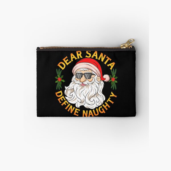 Item preview, Funny Christmas Santa Claus Define Naughty designed and sold by UniQueensShop.