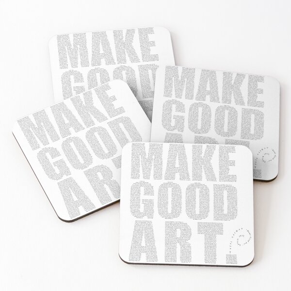 Item preview, Make Good Art (updated) designed and sold by geekyness.