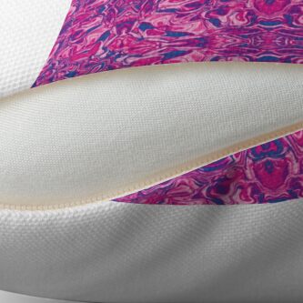 Alternate view of Liquefied Flow II - Candy Pink Throw Pillow