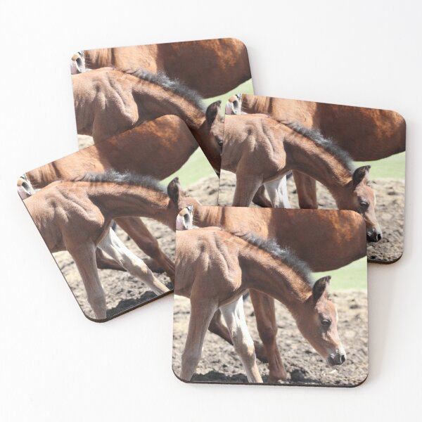 Item preview, Joven potra y mamá designed and sold by bjcoving.