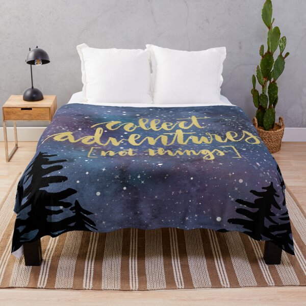 Item preview, Collect Adventures Not Things Galaxy designed and sold by pinapurri.