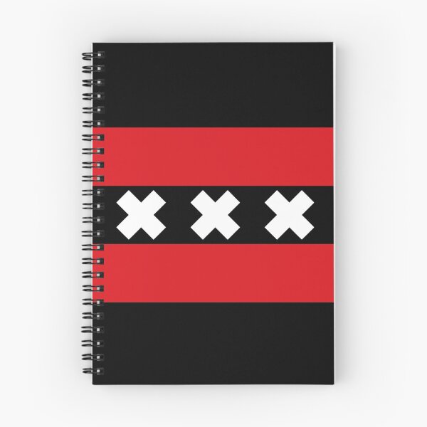 Item preview, Amsterdam Flag Holiday Gift Netherlands Travelling Travel designed and sold by Creekman Designs.