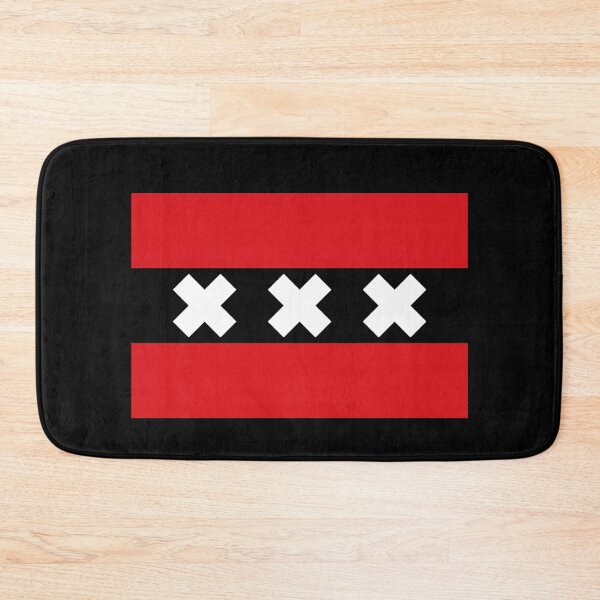Item preview, Amsterdam Flag Holiday Gift Netherlands Travelling Travel designed and sold by Creekman Designs.